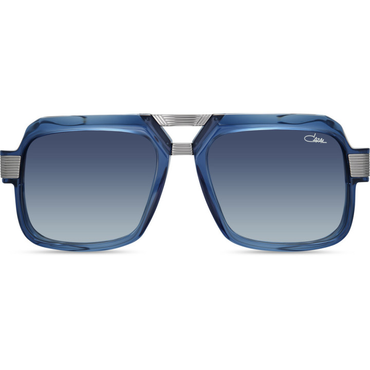 Cazal 669 002 bleu nuit-gun métal - vue de face
