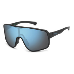 Lunettes de soleil Polaroid PLD 7060/S Matte Black / verres Blue Mirror Polarized (003-5X)
