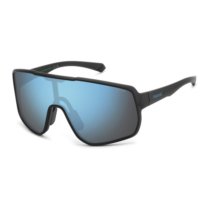 Lunettes de soleil Polaroid PLD 7060/S Matte Black / verres Blue Mirror Polarized (003-5X)