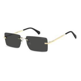 Lunettes de soleil Polaroid PLD 6245/S Gold Grey / verres Grey Polarized (2F7-M9)