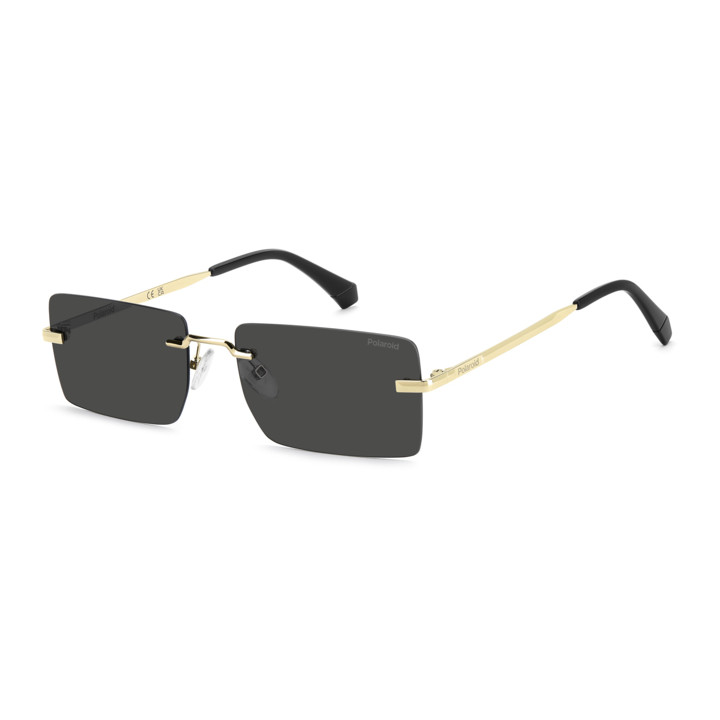 Lunettes de soleil Polaroid PLD 6245/S Gold Grey / verres Grey Polarized (2F7-M9)