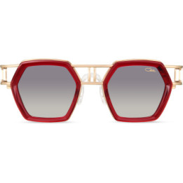 Cazal 677 002 rouge-or - vue de face