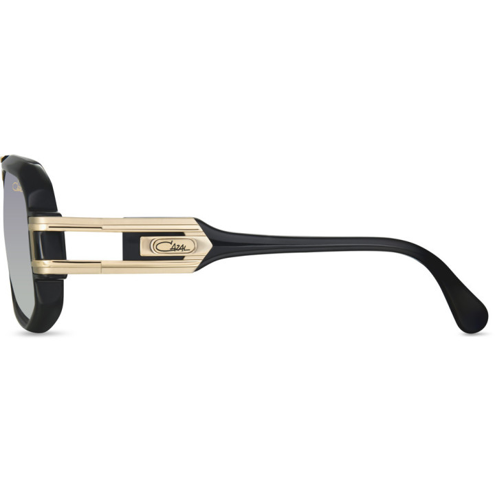Cazal 675 001 noir-or - vue de profil