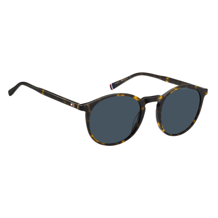 Lunettes de soleil Tommy Hilfiger TH 2267/S Havana / verres Blue (086-KU)