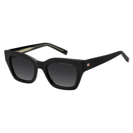 Lunettes de soleil Tommy Hilfiger TH 2264/S Black / verres Dark Grey Shaded (807-9O)