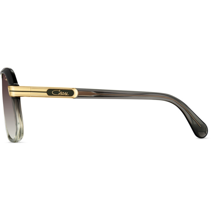 Cazal 685 003 gris-or - vue de profil