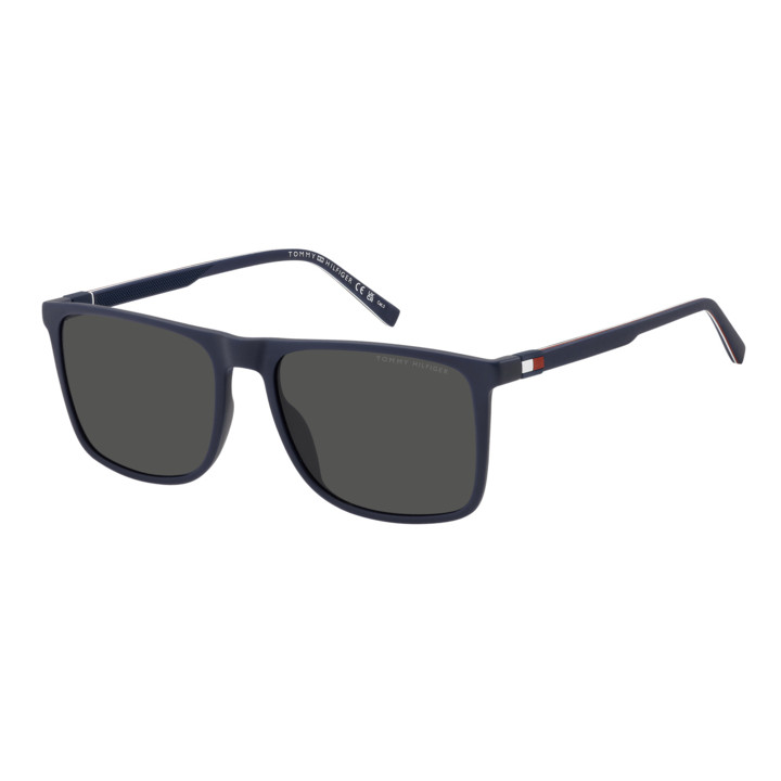 Lunettes de soleil Tommy Hilfiger TH 2277/S Blue / verres Grey (PJP-IR)