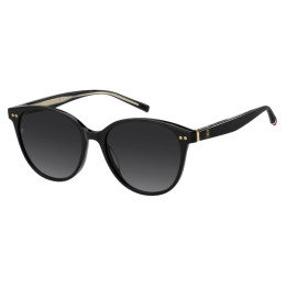Lunettes de soleil Tommy Hilfiger TH 2289/S Black / verres Dark Grey Shaded (807-9O)