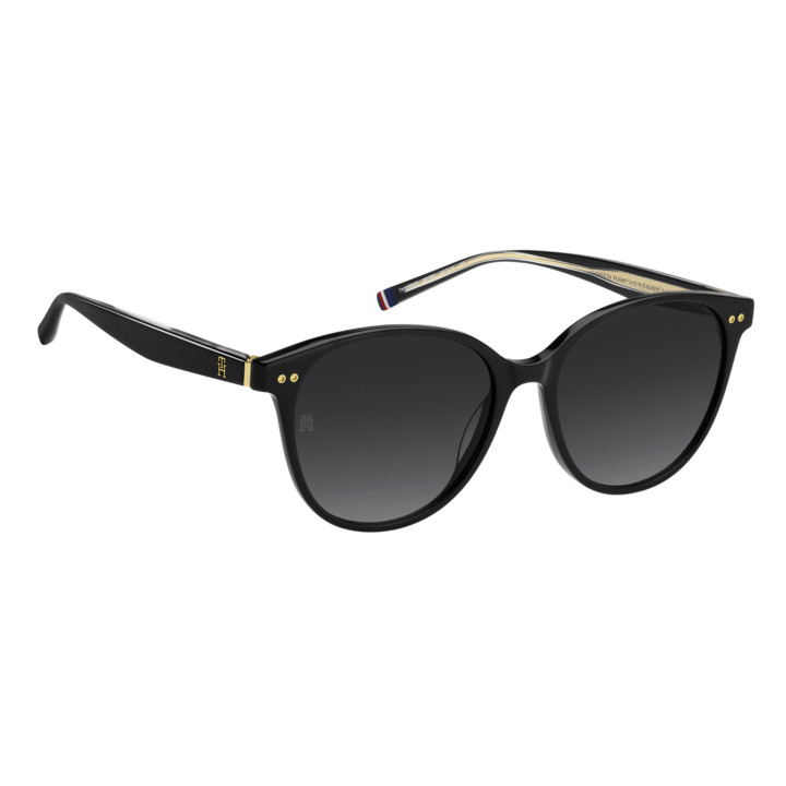 Lunettes de soleil Tommy Hilfiger TH 2289/S Black / verres Dark Grey Shaded (807-9O)