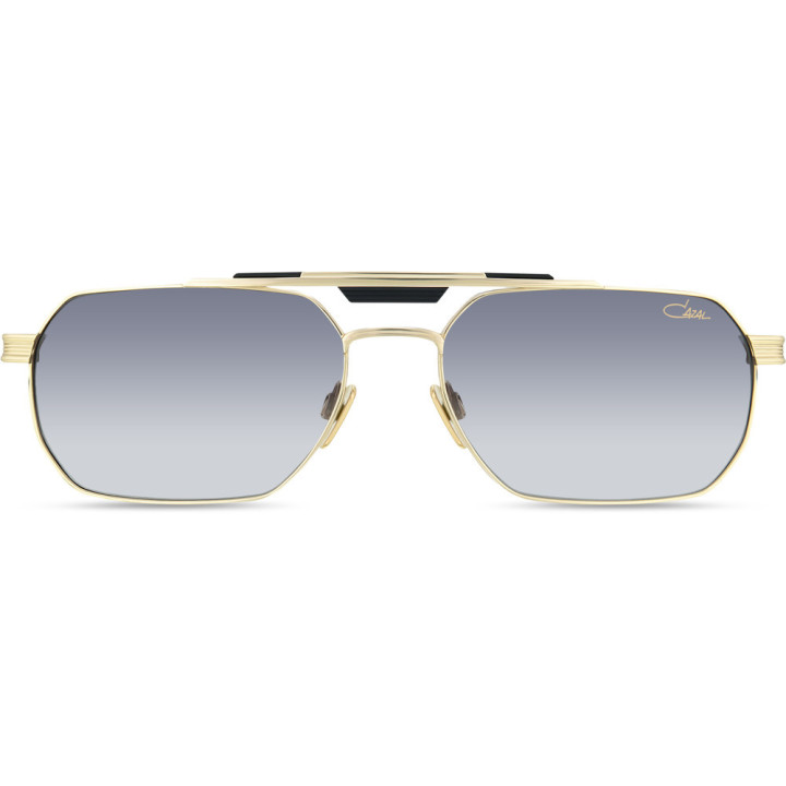 Cazal 757/3 001 or-noir - vue de face