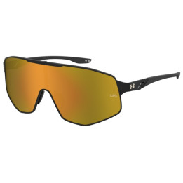 Lunettes de soleil Under Armour UA GAMEDAYMTL/G Matte Black Gold / verres Gold Mirror Oleophobic (I46-2B)