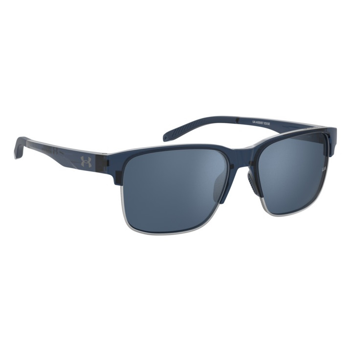 Lunettes de soleil Under Armour UA ASSIST EDGE Blue Crystal / verres Blue Flash (OXZ-61)