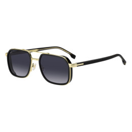 Lunettes de soleil BOSS 1724/S Black Gold / verres Dark Grey Shaded (2M2-9O)