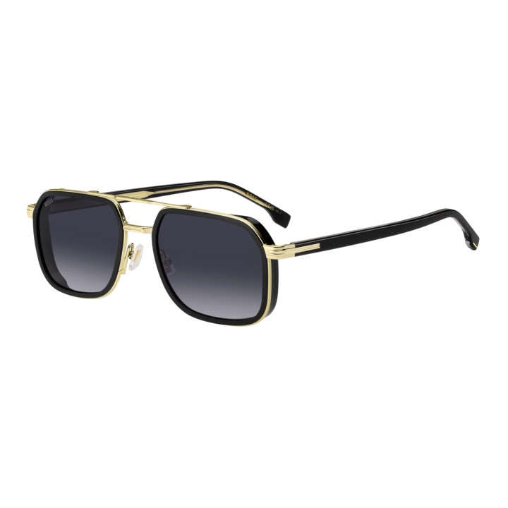 Lunettes de soleil BOSS 1724/S Black Gold / verres Dark Grey Shaded (2M2-9O)