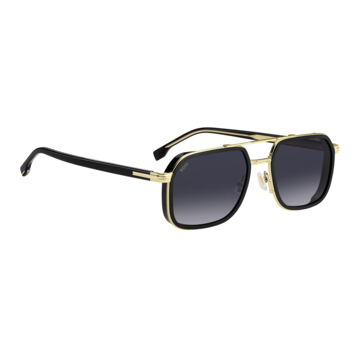 Lunettes de soleil BOSS 1724/S Black Gold / verres Dark Grey Shaded (2M2-9O)