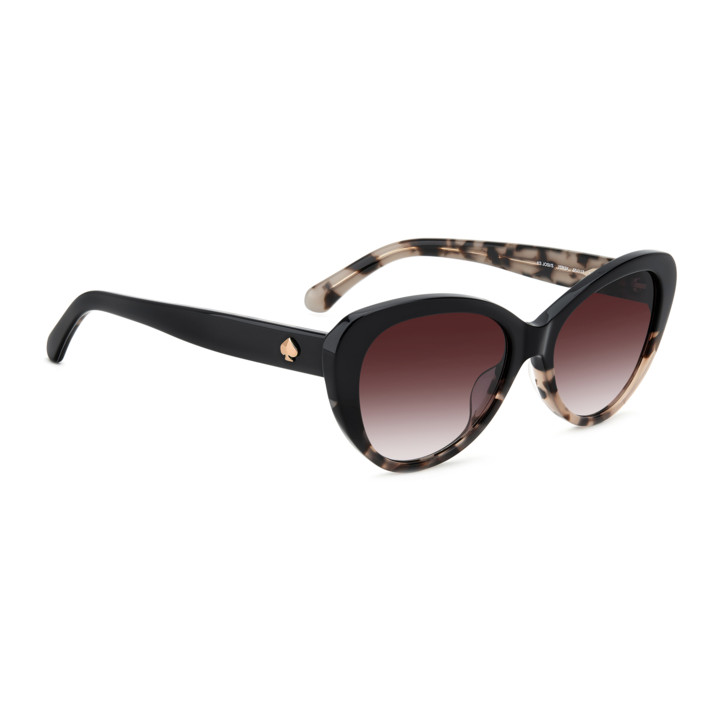 Lunettes de soleil Kate Spade KS JOSI/S Black Pink Havana / verres Pink Doubleshade (2TB-3X)