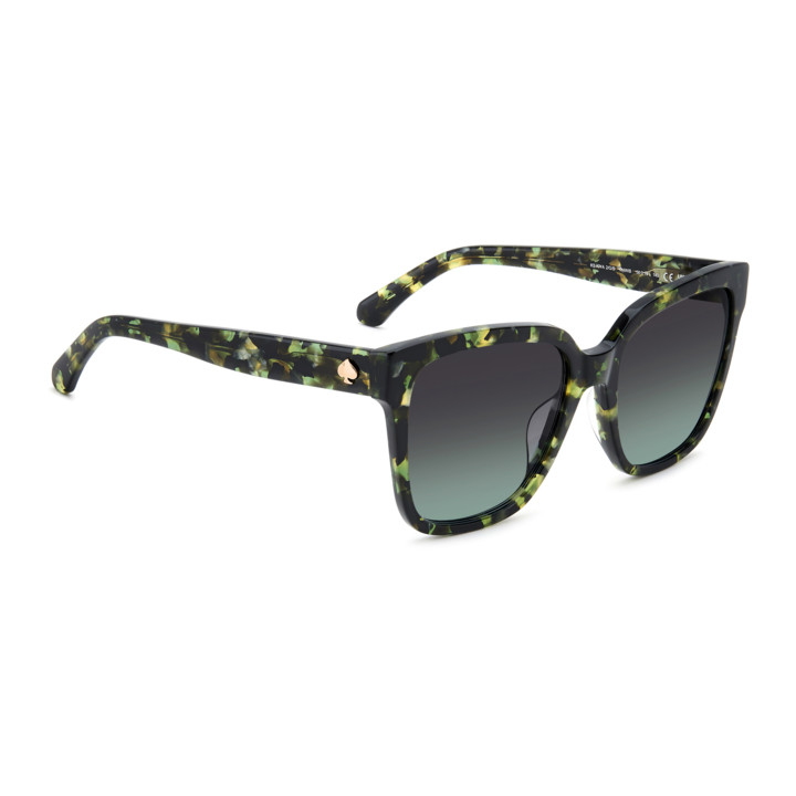Lunettes de soleil Kate Spade KS KIYA 2/G/S Havana Green / verres Grey Green (PHW-IB)