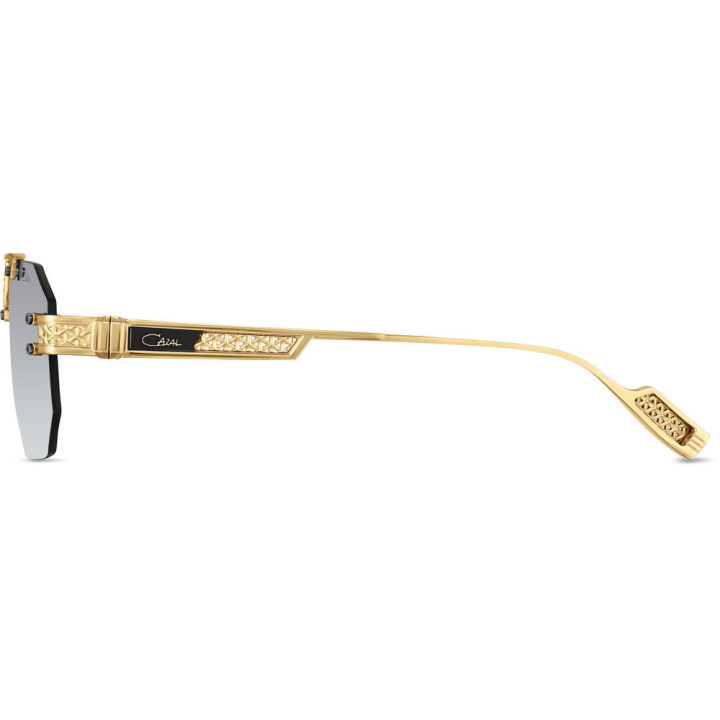 Cazal 777 001 or-noir - vue de profil