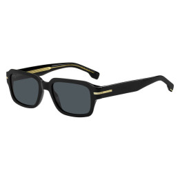 Lunettes de soleil BOSS 1596/S Black / verres Blue Avio Antireflex (807-A9)