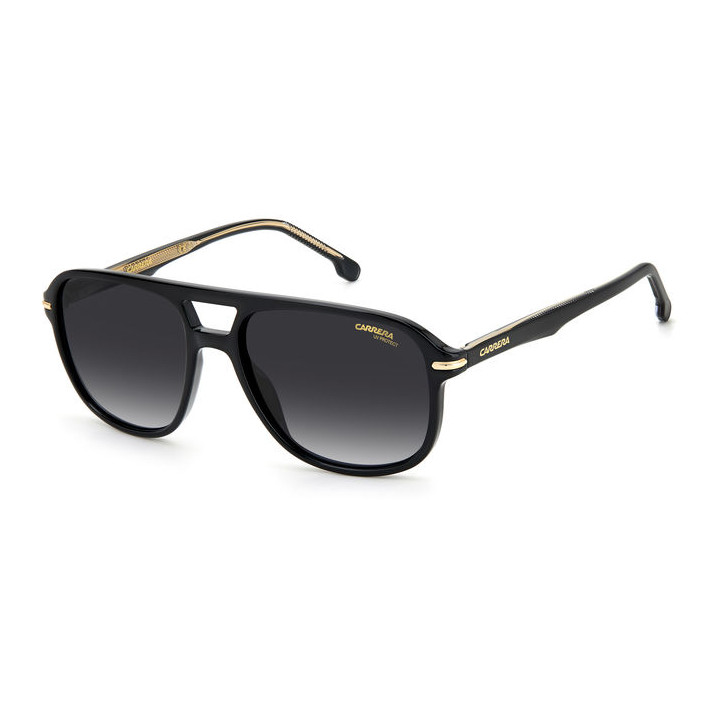 Lunettes de soleil Carrera 279/S Black Gold / verres Dark Grey Shaded (2M2-9O)