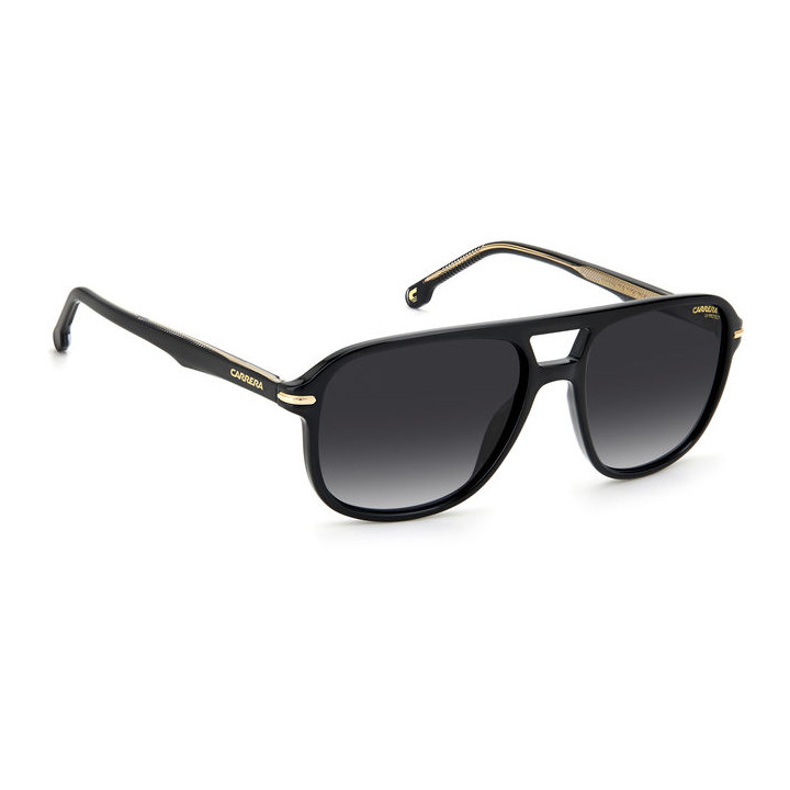 Lunettes de soleil Carrera 279/S Black Gold / verres Dark Grey Shaded (2M2-9O)