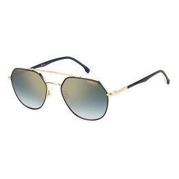 Lunettes de soleil Carrera 303/S Black Gold / verres Blue Shaded Gold Mirror (2M2-1V)