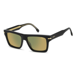 Lunettes de soleil Carrera 305/S Black Yellow / verres Yellow Green Mirror (71C-MJ)