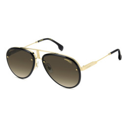 Lunettes de soleil Carrera GLORY Gold Black 2 / verres Black Brown Green Antireflex (RHL-86)
