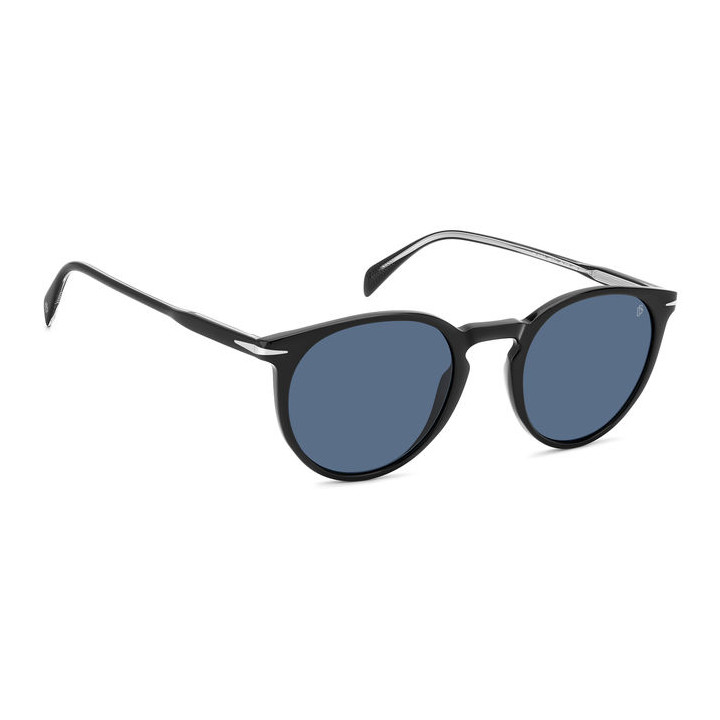 Lunettes de soleil David Beckham DB 1139/S Black / verres Blue (807-KU)