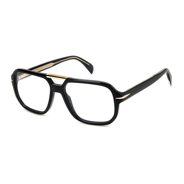 Lunettes de vue David Beckham DB 7108 Black Gold (2M2)