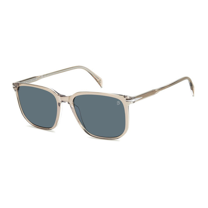 Lunettes de soleil David Beckham DB 1141/S Beige Crystal / verres Blue (SD9-KU)