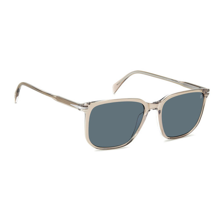 Lunettes de soleil David Beckham DB 1141/S Beige Crystal / verres Blue (SD9-KU)