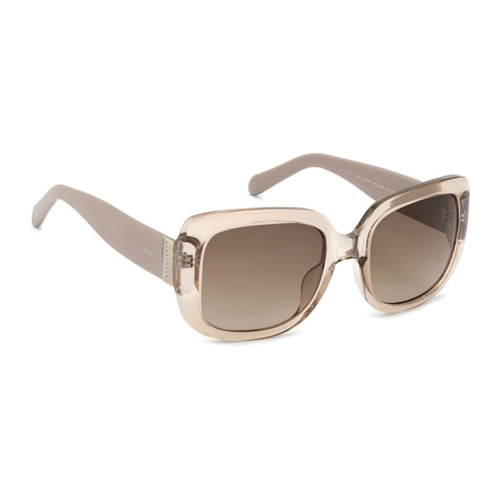 Lunettes de soleil Fossil FOS 2157/G/S Crystal Beige / verres Brown Shaded (2T3-HA)