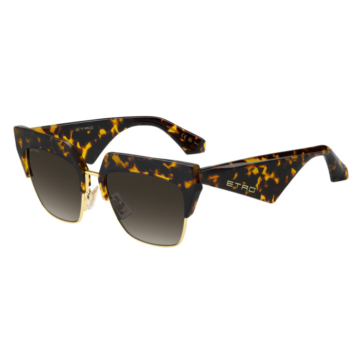 Lunettes de soleil Etro ETROCLUB Havana / verres Brown Shaded (086-HA)