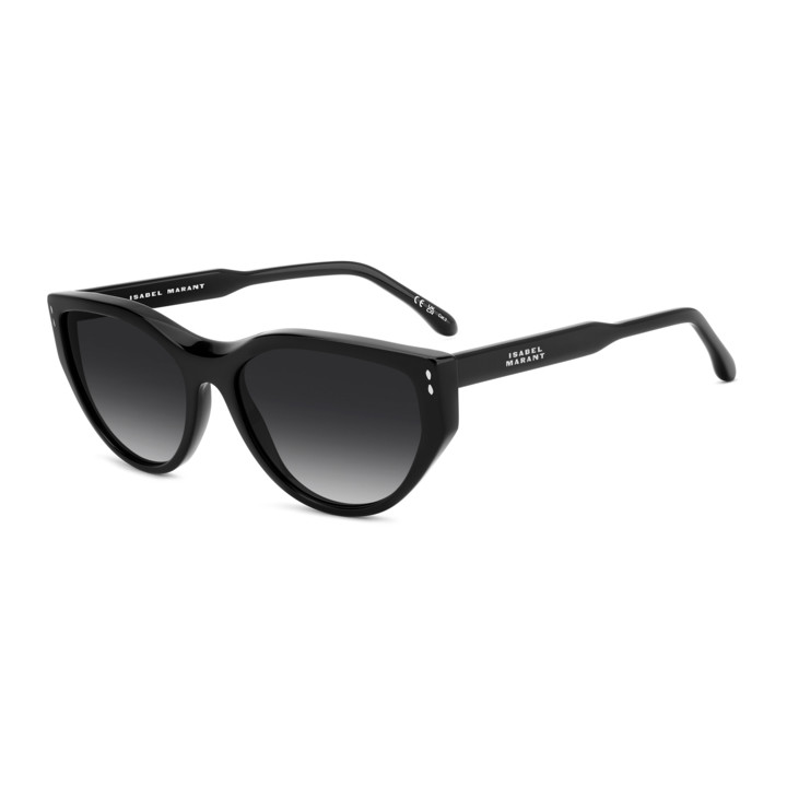 Lunettes de soleil Isabel Marant IM 0217/S Black / verres Dark Grey Shaded (807-9O)