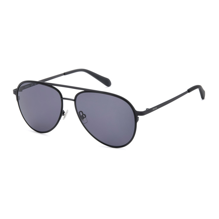Lunettes de soleil Fossil FOS 2160/G/S Matte Black / verres Grey (003-IR)