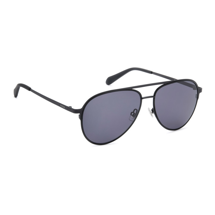 Lunettes de soleil Fossil FOS 2160/G/S Matte Black / verres Grey (003-IR)