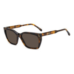 Lunettes de soleil Isabel Marant IM 0218/S Brown Havana / verres Brown (WR9-70)