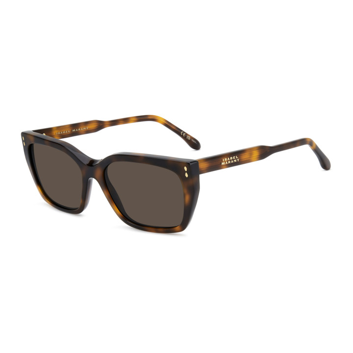 Lunettes de soleil Isabel Marant IM 0218/S Brown Havana / verres Brown (WR9-70)