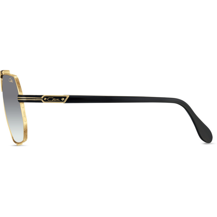 Cazal 996 001 noir-or - vue de profil