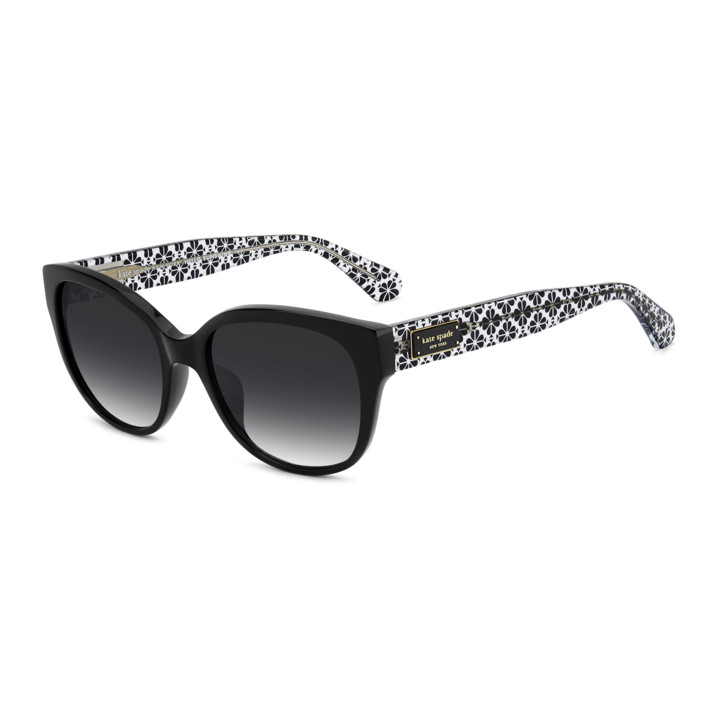 Lunettes de soleil Kate Spade KS NINNA 2/S Black / verres Dark Grey Shaded (807-9O)