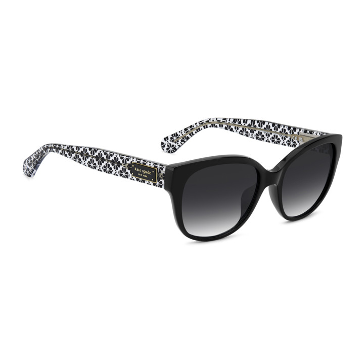 Lunettes de soleil Kate Spade KS NINNA 2/S Black / verres Dark Grey Shaded (807-9O)
