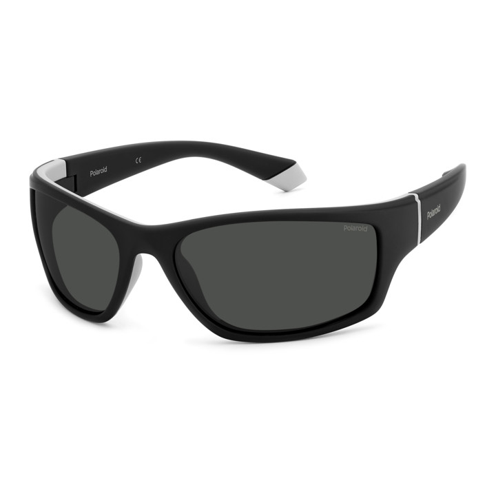 Lunettes de soleil Polaroid PLD 2135/S Black Grey / verres Grey Polarized (08A-M9)