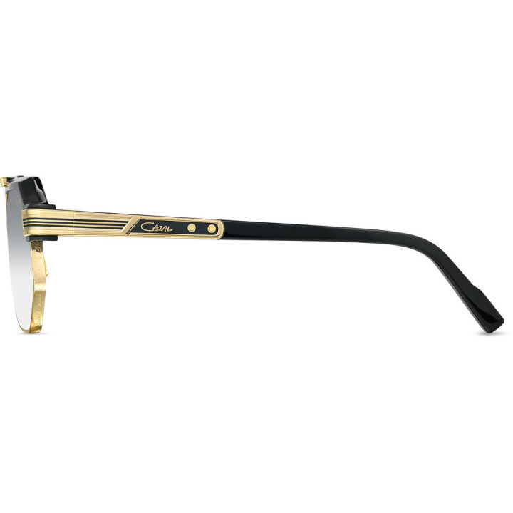 Cazal 995 001 noir-or - vue de profil