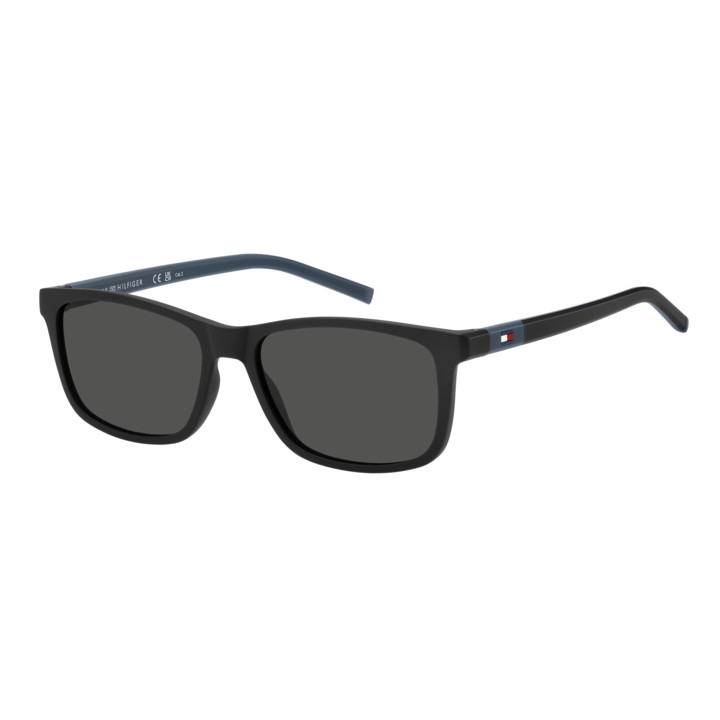 Lunettes de soleil Tommy Hilfiger TH 2244/S Matte Black / verres Grey (003-IR)