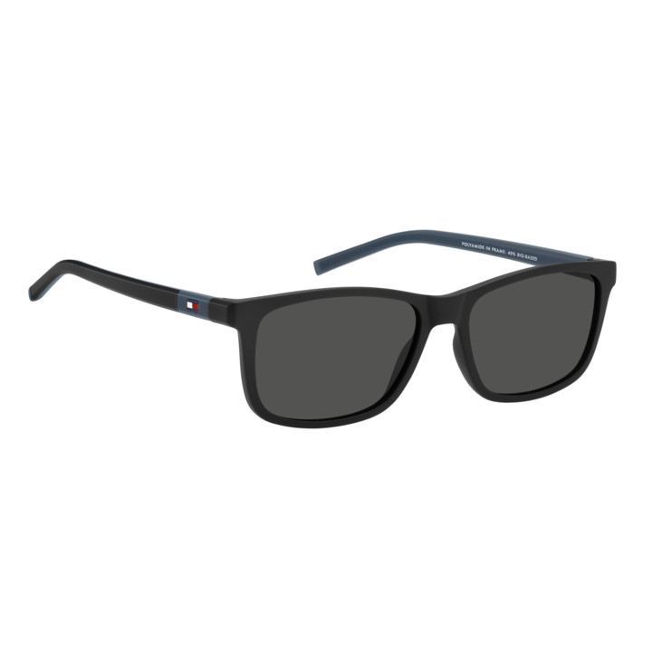 Lunettes de soleil Tommy Hilfiger TH 2244/S Matte Black / verres Grey (003-IR)