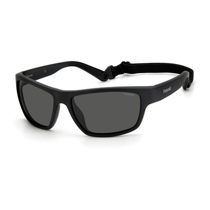 Lunettes de soleil Polaroid PLD 7037/S Black / verres Grey Polarized (807-M9)