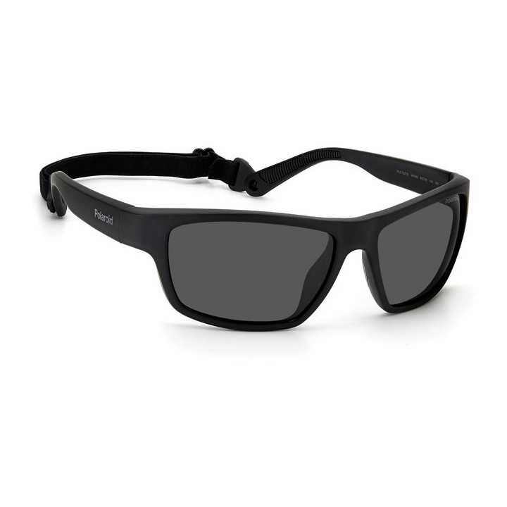 Lunettes de soleil Polaroid PLD 7037/S Black / verres Grey Polarized (807-M9)
