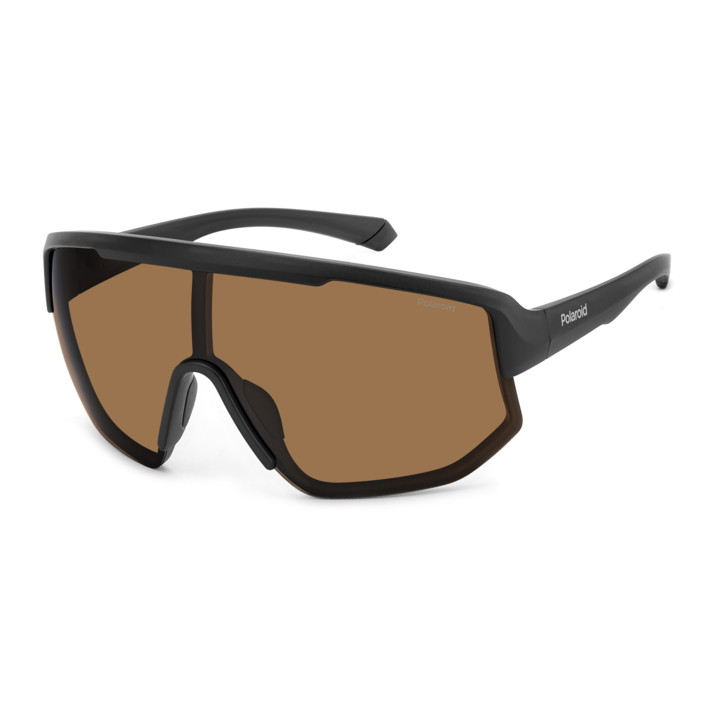 Lunettes de soleil Polaroid PLD 7047/S Matte Black Orange / verres Copper Polarized (RC2-HE)
