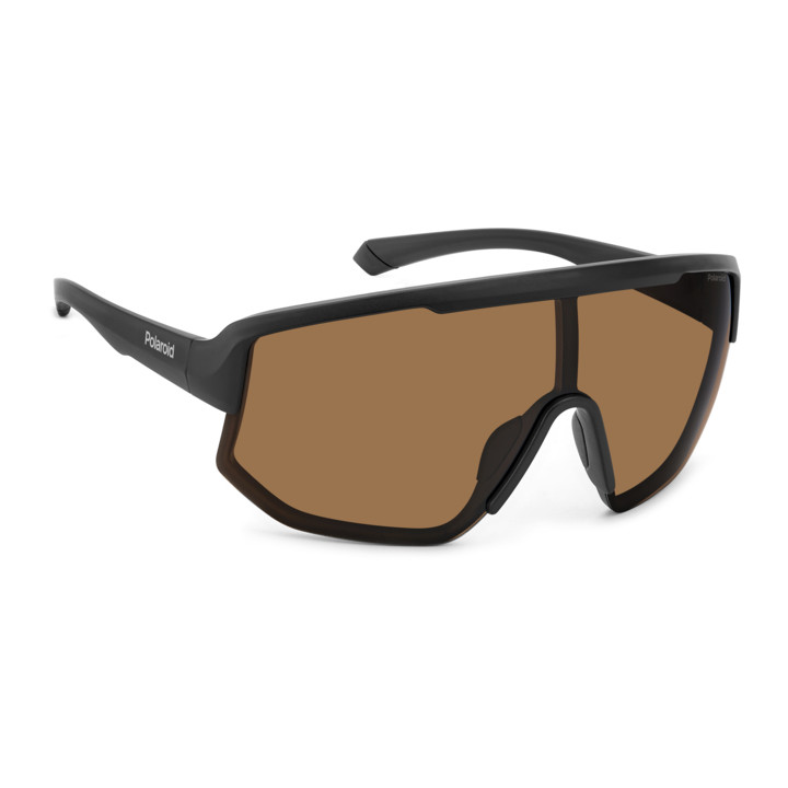 Lunettes de soleil Polaroid PLD 7047/S Matte Black Orange / verres Copper Polarized (RC2-HE)